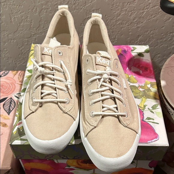 Keds Shoes - Keds Women's Beige Canvas Sneakers NWOT